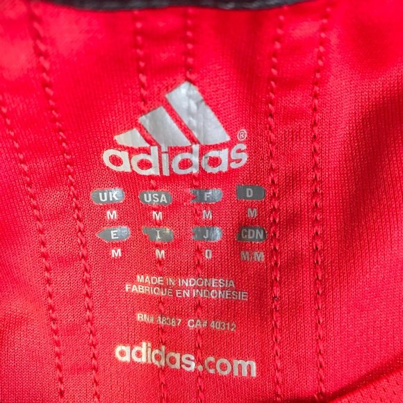 Adidas Men’s Red Athletic Shirt M - Picture 4 of 7
